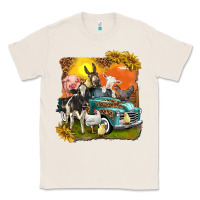 Farm Truck With Farm Animals Classic Tee | Teevron