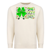 One Lucky Dude Premium Sweatshirt | Teevron