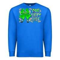 True Royal one lucky dude Premium Sweatshirt - RacoonDesign
