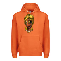 Carrot african woman Premium Hoodie - NancyCooperArtShop