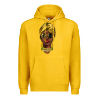 Lemon african woman Premium Hoodie - NancyCooperArtShop