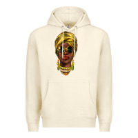 Sandshell african woman Premium Hoodie - NancyCooperArtShop