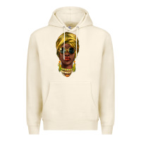 Tofu african woman Premium Hoodie - NancyCooperArtShop