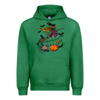 Emerald Witch Urban Hoodie - NancyCooperArtShop