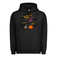Pigment Black Witch Urban Hoodie - NancyCooperArtShop