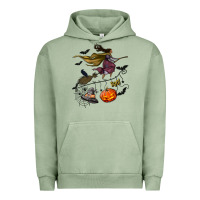 Pigment Oil Green Witch Urban Hoodie - NancyCooperArtShop