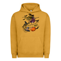Pigment Peanut Butter Witch Urban Hoodie - NancyCooperArtShop