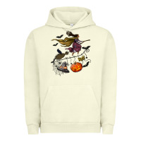 Pigment Pistachio Witch Urban Hoodie - NancyCooperArtShop