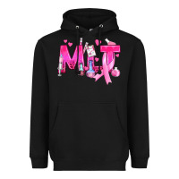 Black Medical Laboratory Technician Breast Cancer Heavyweight Hoodie - texasbilliewilder