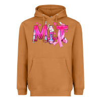 Meerkat Medical Laboratory Technician Breast Cancer Heavyweight Hoodie - texasbilliewilder