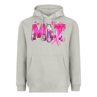 Moon Dust Medical Laboratory Technician Breast Cancer Heavyweight Hoodie - texasbilliewilder