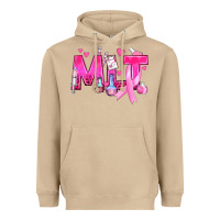 Mushroom Medical Laboratory Technician Breast Cancer Heavyweight Hoodie - texasbilliewilder