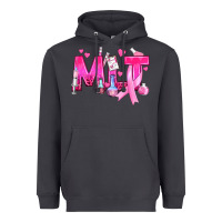 Smoke Medical Laboratory Technician Breast Cancer Heavyweight Hoodie - texasbilliewilder