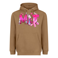 Toasted Coconut Medical Laboratory Technician Breast Cancer Heavyweight Hoodie - texasbilliewilder