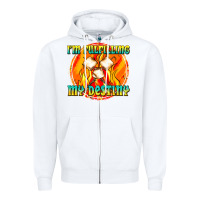White i m fulfilling my destiny Zipper Hoodie - texasbilliewilder