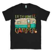 Black fifth wheel camper Classic Tee - texasbilliewilder