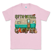 Bubblegum Pink fifth wheel camper Classic Tee - texasbilliewilder