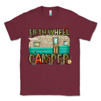 Burgundy fifth wheel camper Classic Tee - texasbilliewilder