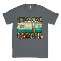Charcoal Heather fifth wheel camper Classic Tee - texasbilliewilder
