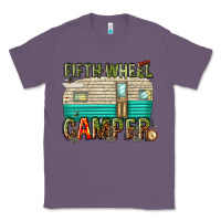 Lavender fifth wheel camper Classic Tee - texasbilliewilder