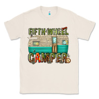 Natural fifth wheel camper Classic Tee - texasbilliewilder