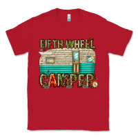 Red fifth wheel camper Classic Tee - texasbilliewilder