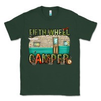 Sports Green fifth wheel camper Classic Tee - texasbilliewilder