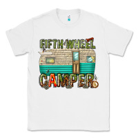 White fifth wheel camper Classic Tee - texasbilliewilder