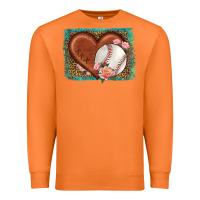 Carrot western leopard baseball heart Premium Sweatshirt - HRA Design Shop