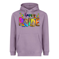 Lavender happy pride Heavyweight Hoodie - Zillion Design Studio
