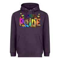 Plum happy pride Heavyweight Hoodie - Zillion Design Studio