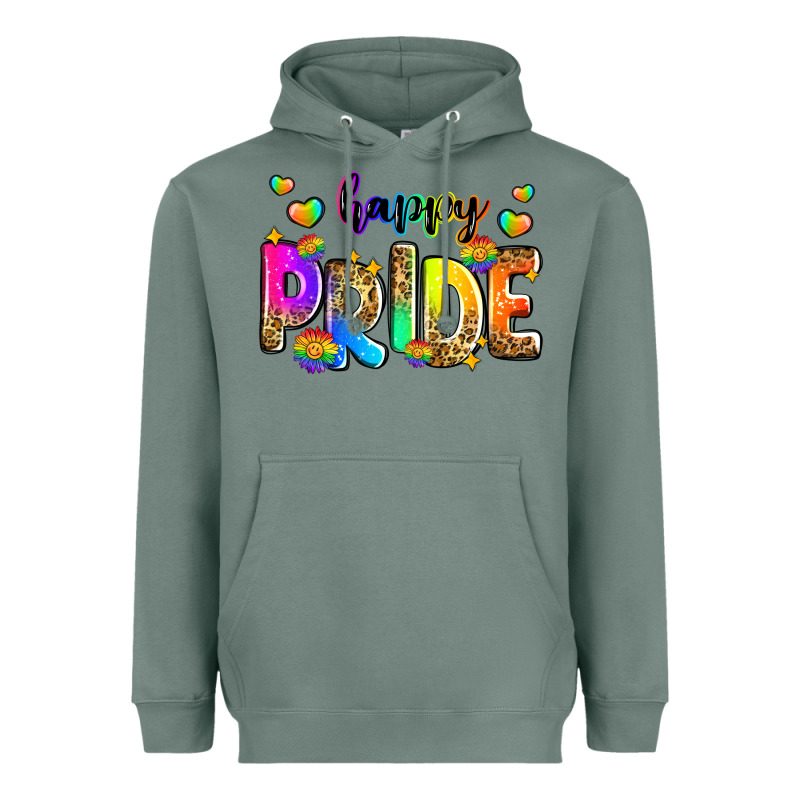 Happy Pride Heavyweight Hoodie by Zillion Design Studio | Teevron
