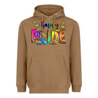 Toasted Coconut happy pride Heavyweight Hoodie - Zillion Design Studio
