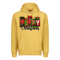 Antique Gold merry christmas license plate letters Premium Hoodie - Jasminsmagicworld