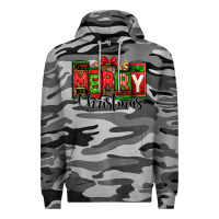 Slate Camo merry christmas license plate letters Premium Hoodie - Jasminsmagicworld
