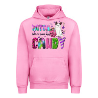 Fuchsia Pink Witch better have my candy Urban Hoodie - NancyCooperArtShop