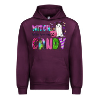 Mauve Wine Witch better have my candy Urban Hoodie - NancyCooperArtShop