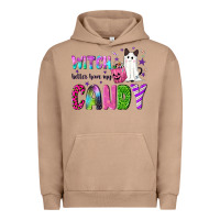 Pigment Burro Witch better have my candy Urban Hoodie - NancyCooperArtShop