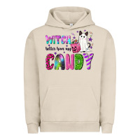 Pigment French Oak Witch better have my candy Urban Hoodie - NancyCooperArtShop