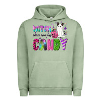 Pigment Oil Green Witch better have my candy Urban Hoodie - NancyCooperArtShop