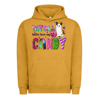 Pigment Peanut Butter Witch better have my candy Urban Hoodie - NancyCooperArtShop