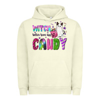 Pigment Pistachio Witch better have my candy Urban Hoodie - NancyCooperArtShop