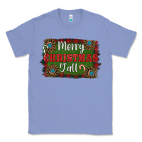 Colony Blue Merry Christmas Y'all Classic Tee - RanaPortraitStore