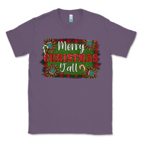 Lavender Merry Christmas Y'all Classic Tee - RanaPortraitStore