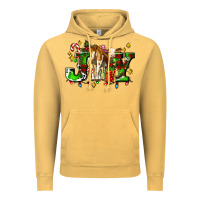 Joy With Baby Cow And Christmas Gifts Mistletoe Vintage Hoodie | Teevron