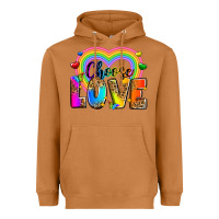 Meerkat Choose love Heavyweight Hoodie - Zillion Design Studio