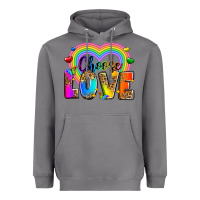 Storm Choose love Heavyweight Hoodie - Zillion Design Studio