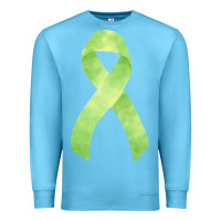 Ocean Blue non hodgkin lymphoma cancer ribbon fa element Premium Sweatshirt - FaDigitalArtStudio
