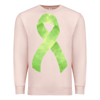 Pale Pink non hodgkin lymphoma cancer ribbon fa element Premium Sweatshirt - FaDigitalArtStudio