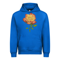 Cobalt rainbow's end rose Urban Hoodie - LillyAllenDesigns